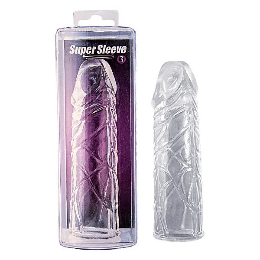 Super Sleeve 3 Clear - Enhance Your Pleasure