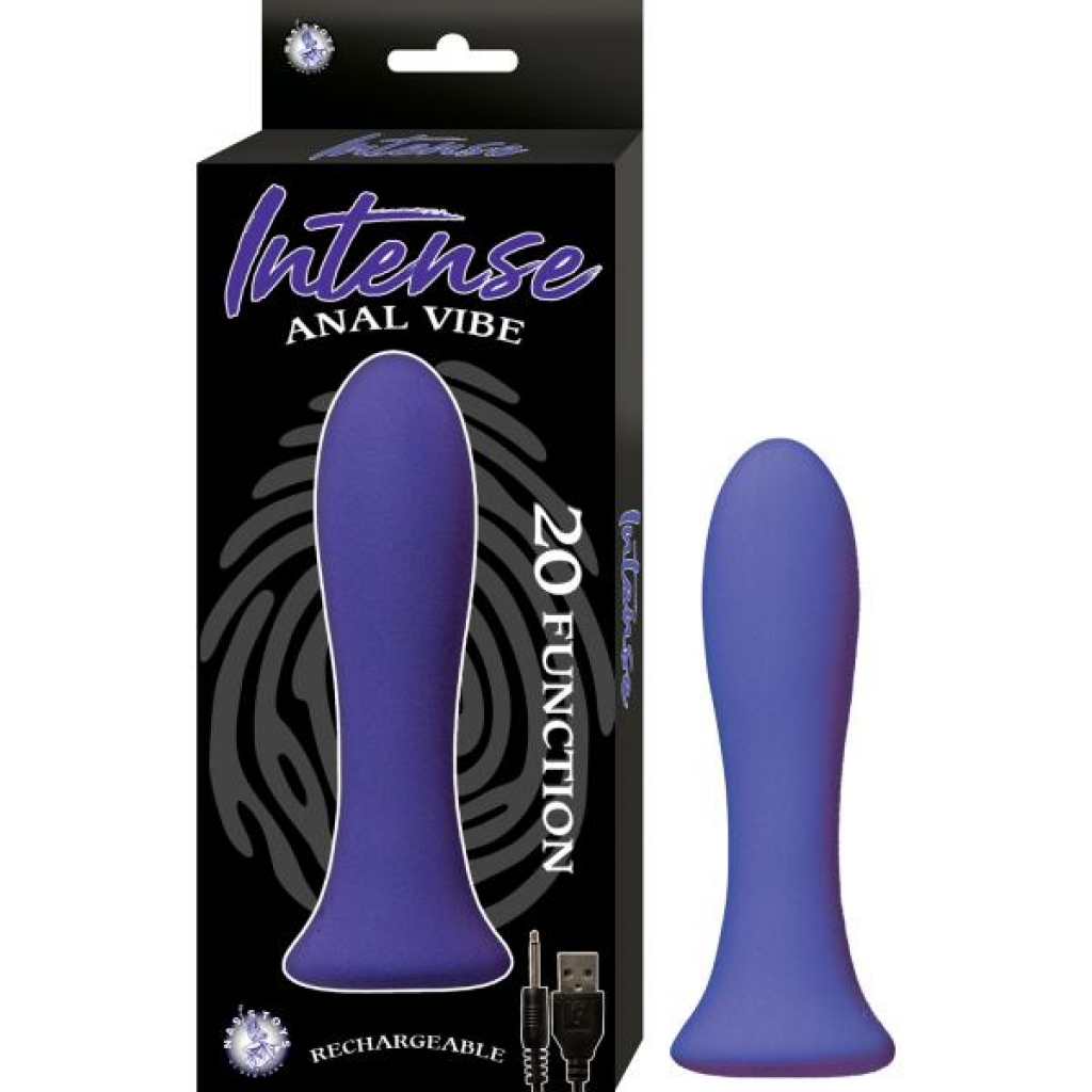 Intense Anal Vibe: Powerful Waterproof Silicone Massager