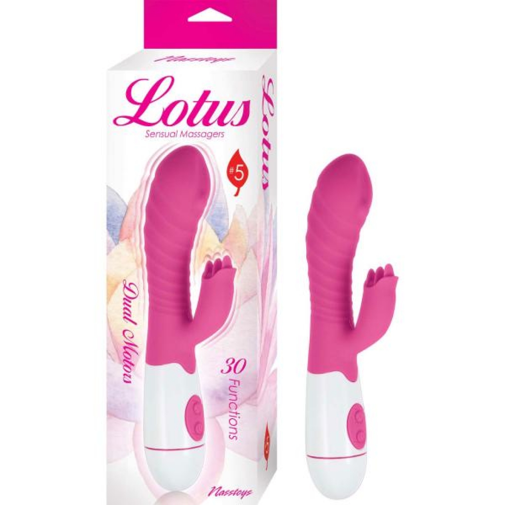 Lotus Sensual Massagers #5 - Pink Rabbit Style Vibrator