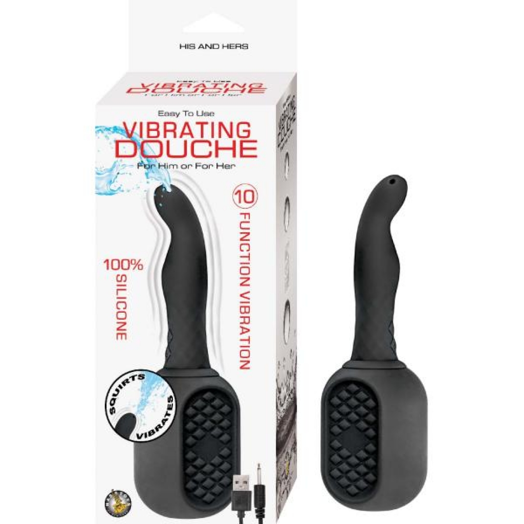 Vibrating Douche - Duo Functionality