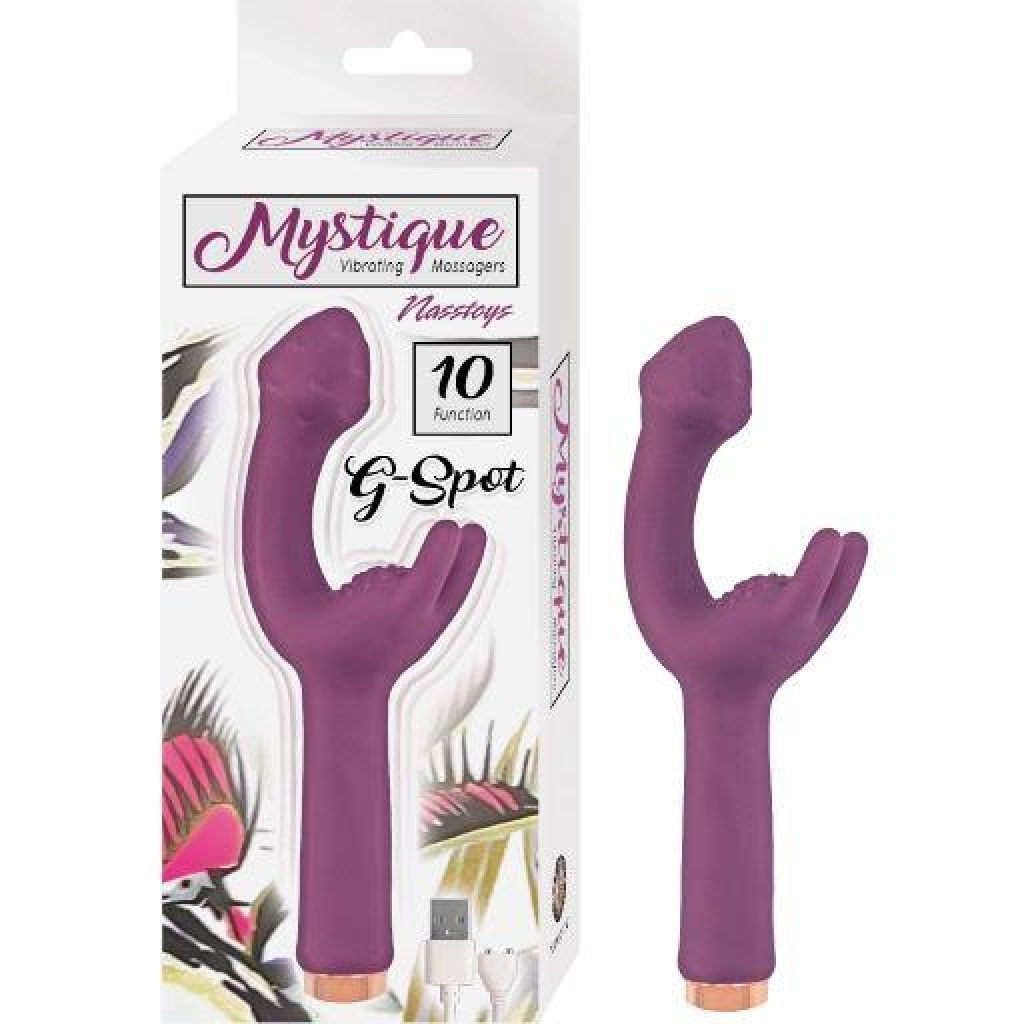 Mystique Vibrating G-spot - Eggplant