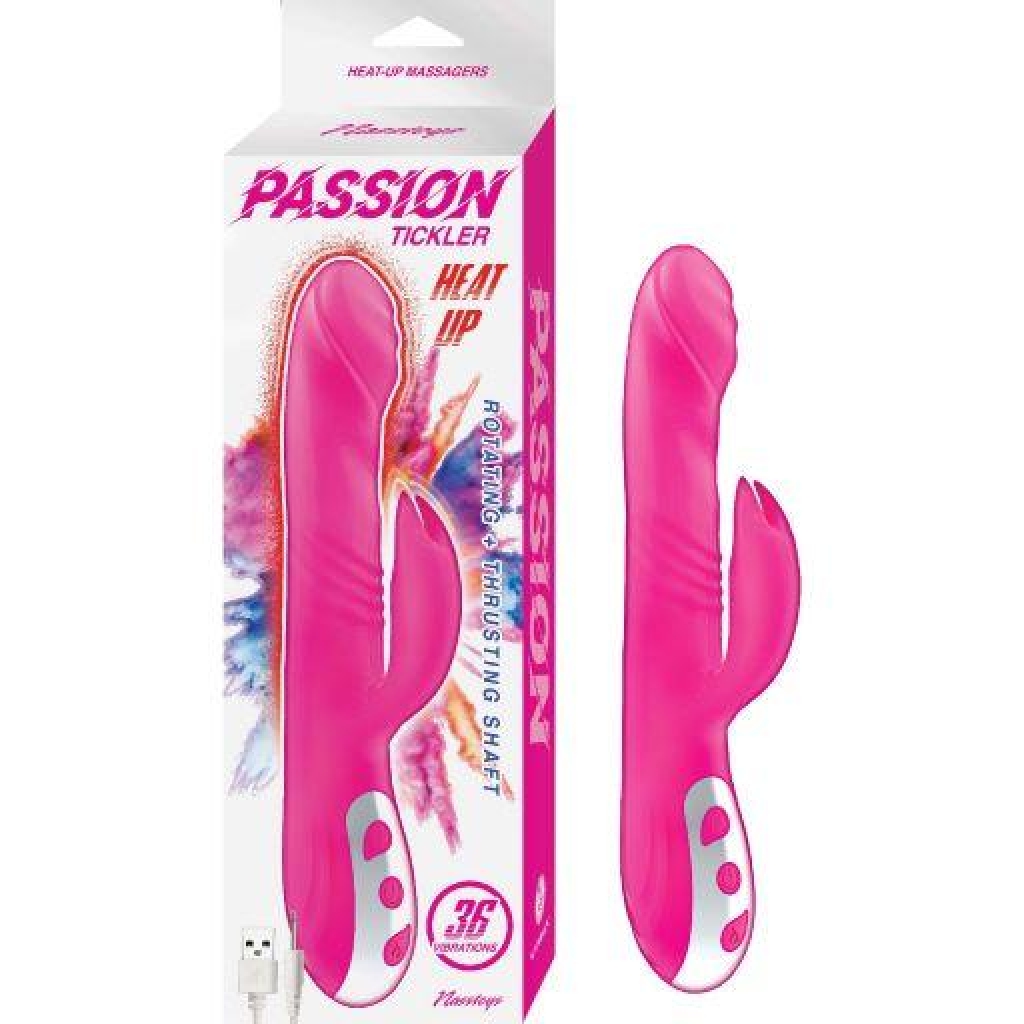 Passion Tickler Heat Up - Pink Specialty Vibrator