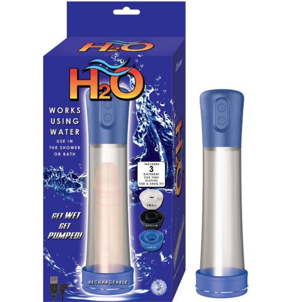 H2O Blue Penis Pump - Efficient & Effective