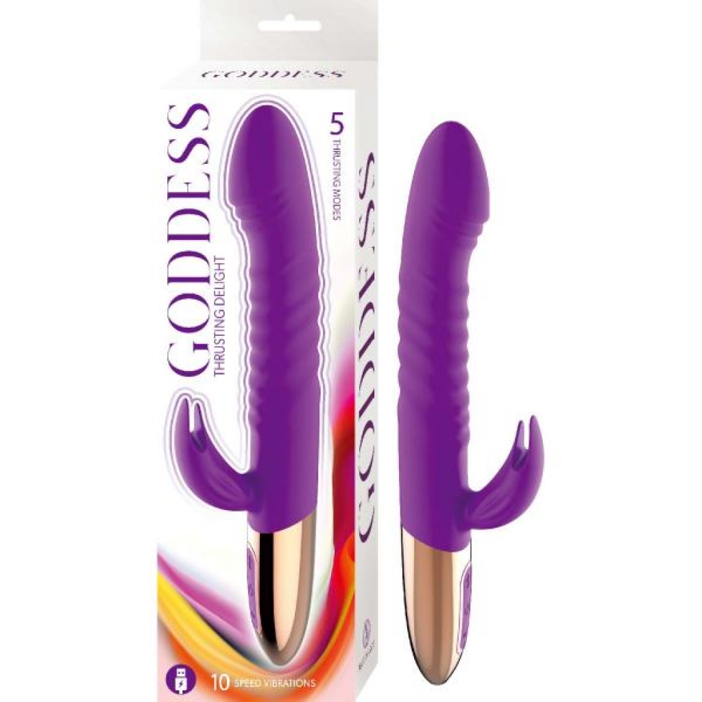 Goddess Thrusting Delight Purple