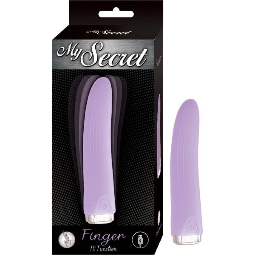 My Secret Finger Vibrator - Purple