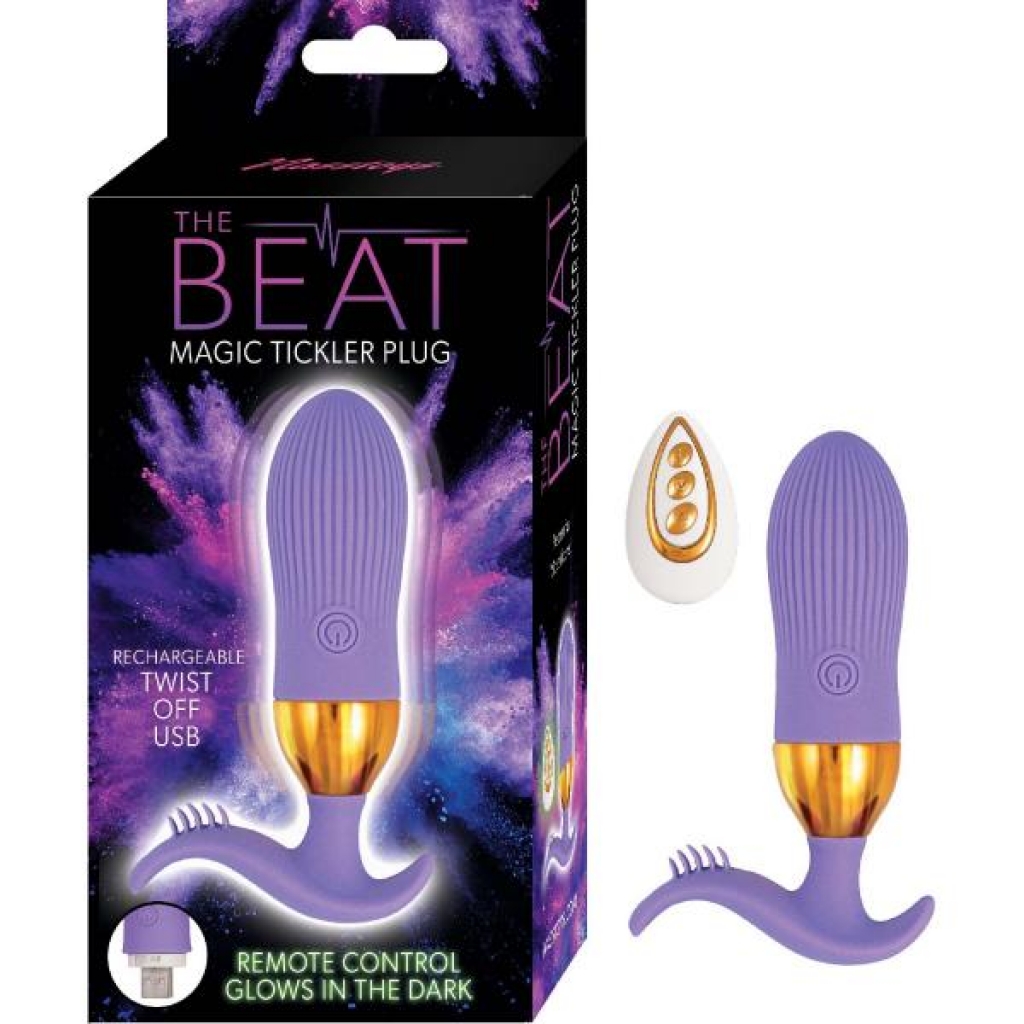 The Beat Magic Tickler Plug - Purple