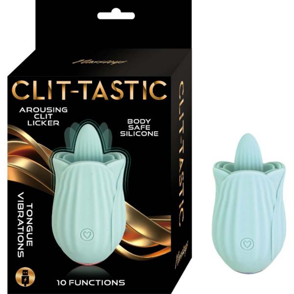 Clit-tastic Arousing Clit Licker - Aqua