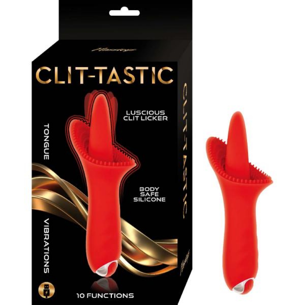 Clit-tastic Luscious Clit Licker - Red