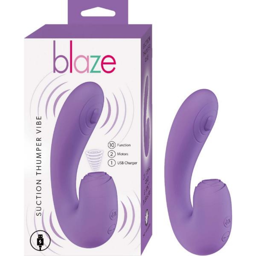 Blaze Suction Thumper Lavender