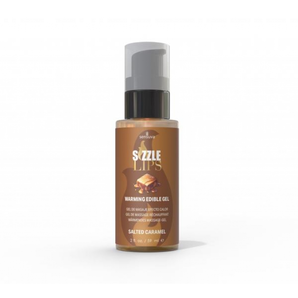 Sizzle Lips Warming Gel - Salted Caramel - 2 oz