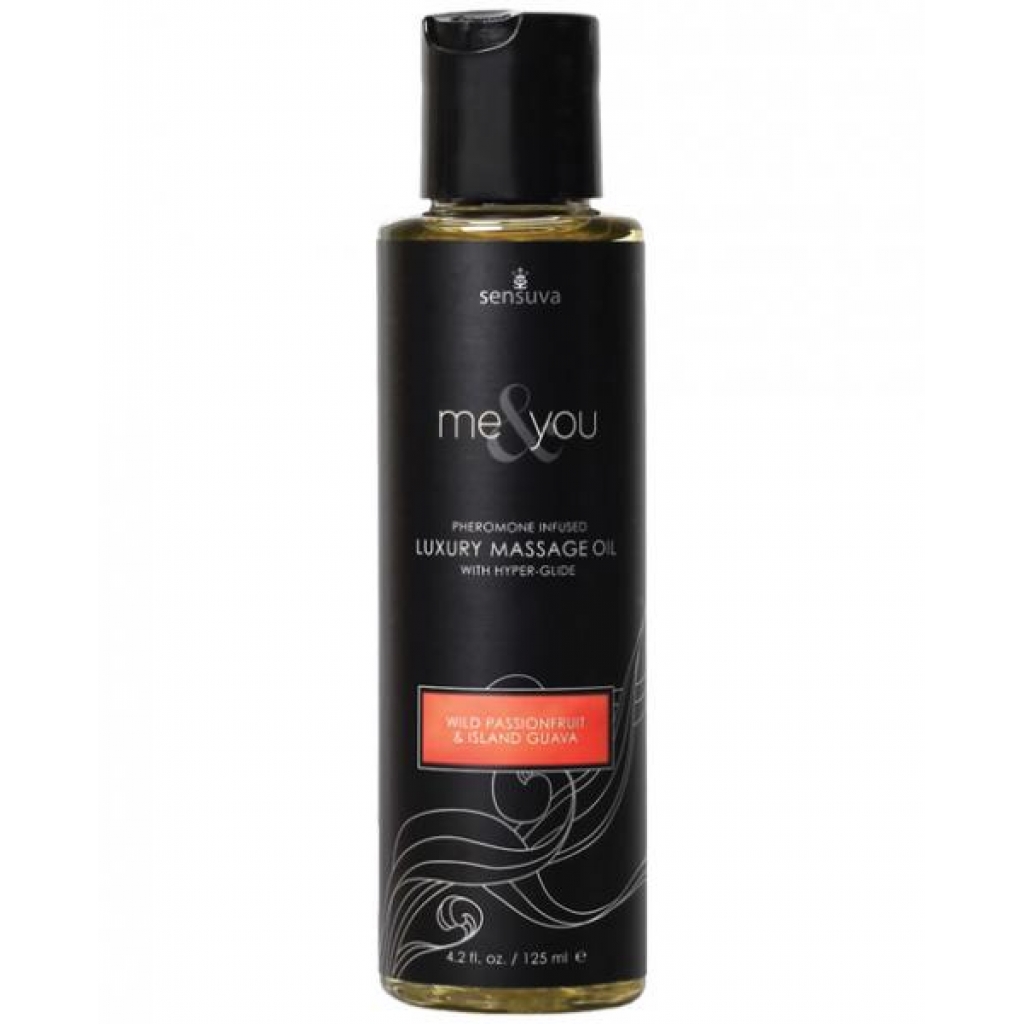 Me & You Luxury Passion Fruit Massage Oil - 4.2oz