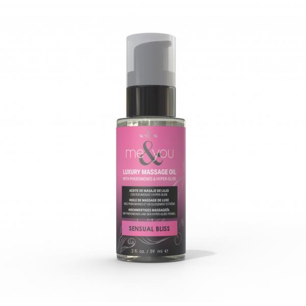 Me & You Massage Oil - Sensual Bliss 2 Oz - Enhance Your Intimacy