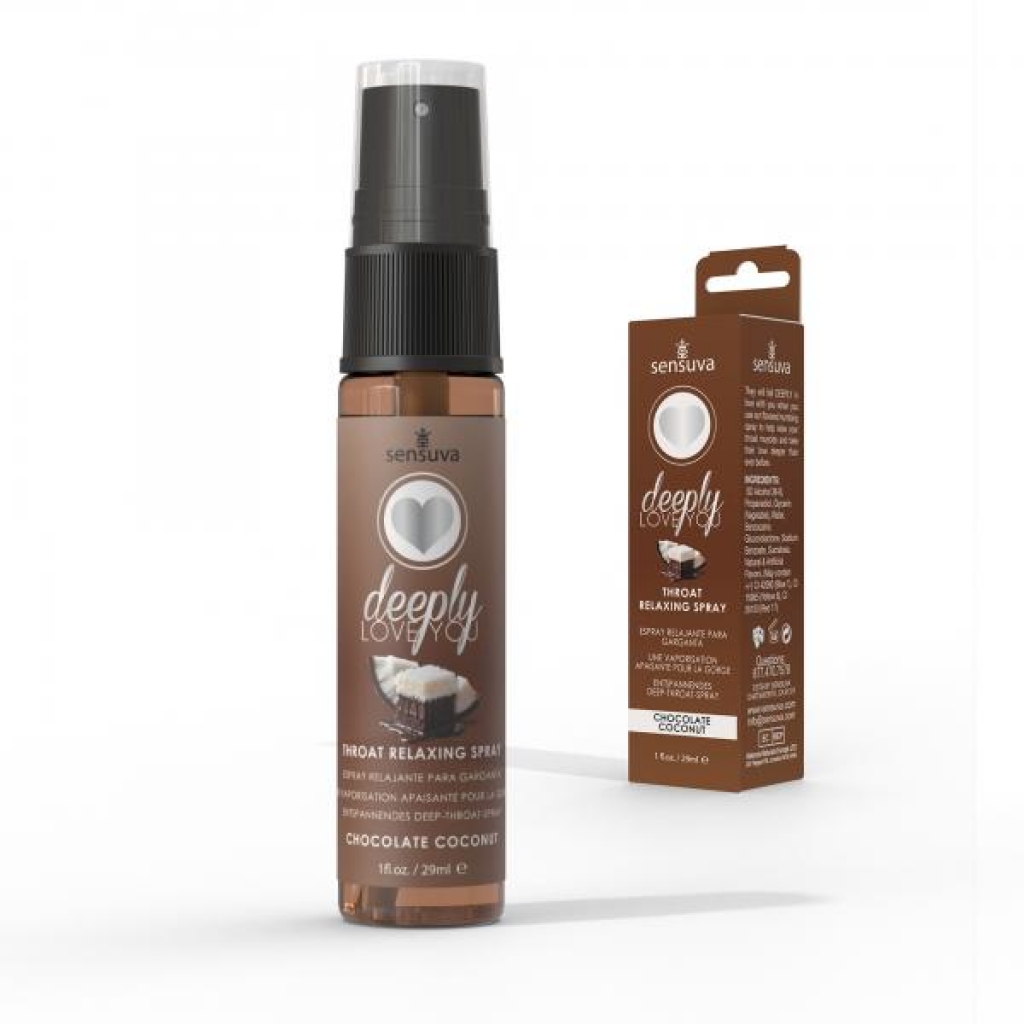 Deeply Love You Throat Spray - Relaxing Chocolate Coconut