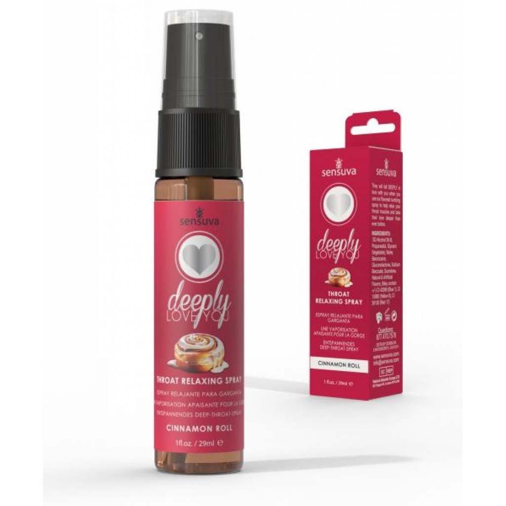 Deeply Love You Throat Spray - Relaxing Cinnamon Roll