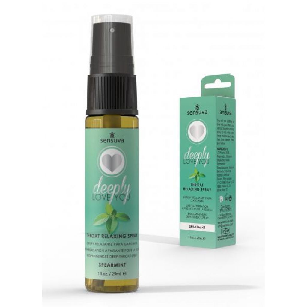 Deeply Love You Throat Spray - Relaxing Spearmint 1 Fl Oz