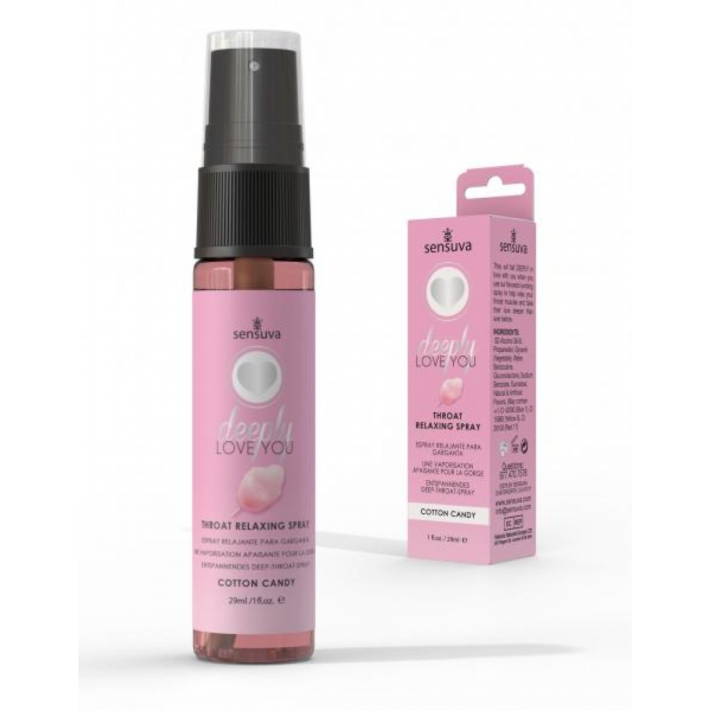 Deeply Love You Throat Spray - Relaxing Cotton Candy 1 Fl Oz