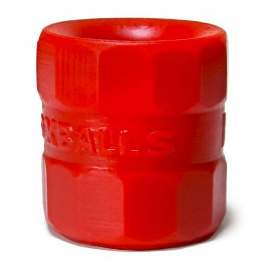 Bullballs 2 Ballstretcher Oxballs Silicone Smoosh - Red