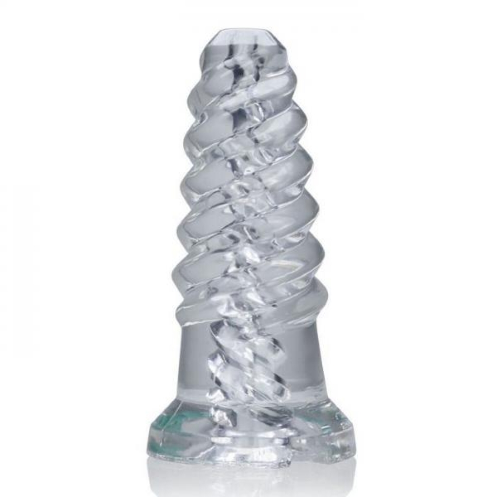 Oxballs Screwed Spiral Joy Jerk Off Toy - Clear