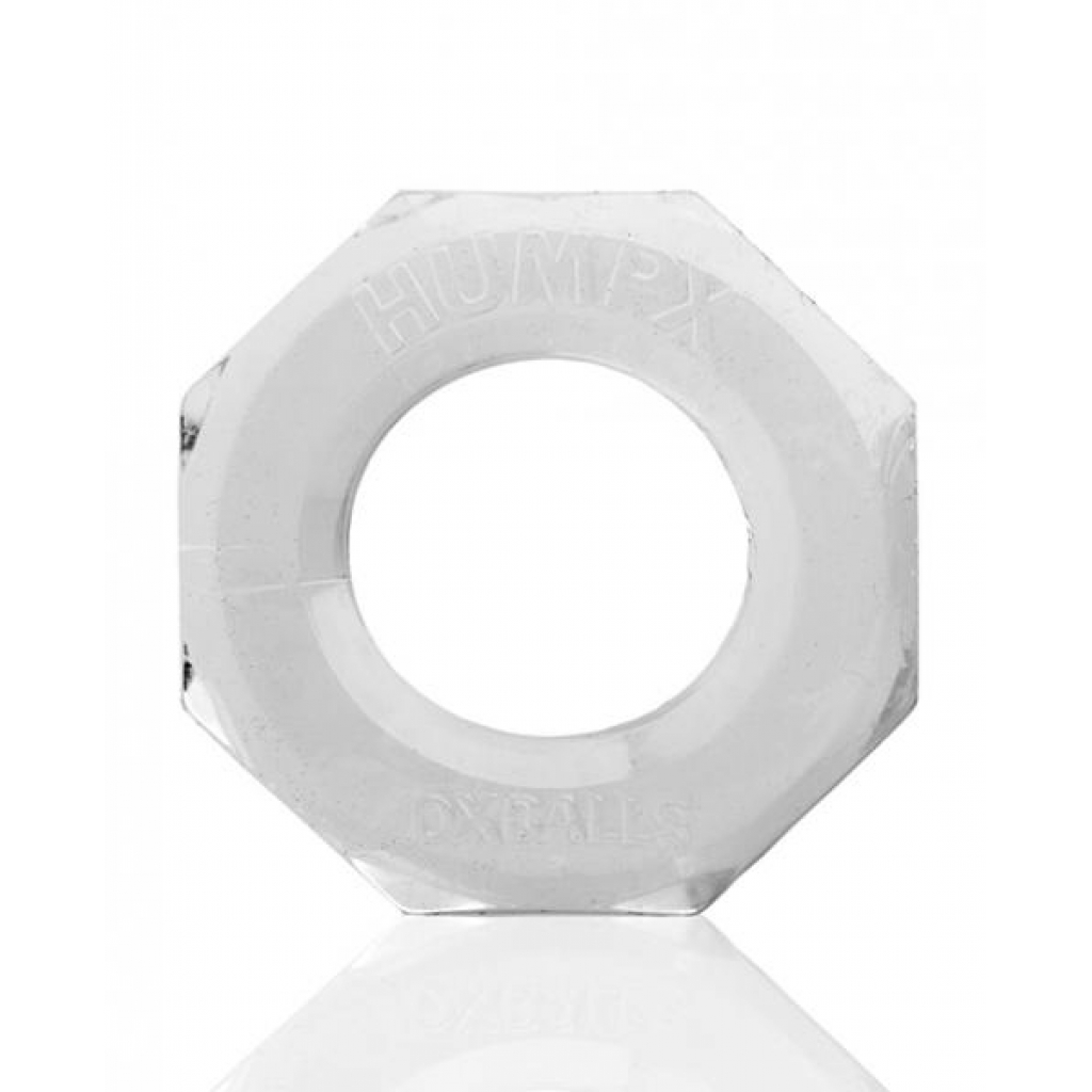 Oxballs Humpx Extra Large Clear Penis Ring - Premium Comfort