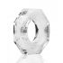 Oxballs Humpx Extra Large Clear Penis Ring - Premium Comfort