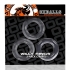 Willy Rings 3 Pk Penisrings Clear (net)