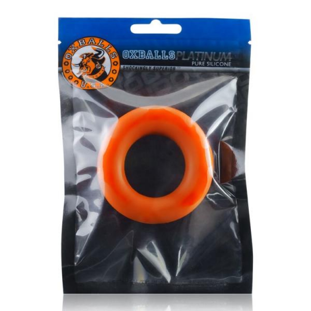 Penis-t Small Comfort Penisring - Atomic Jock/Oxballs - Silicone Smoosh - Orange