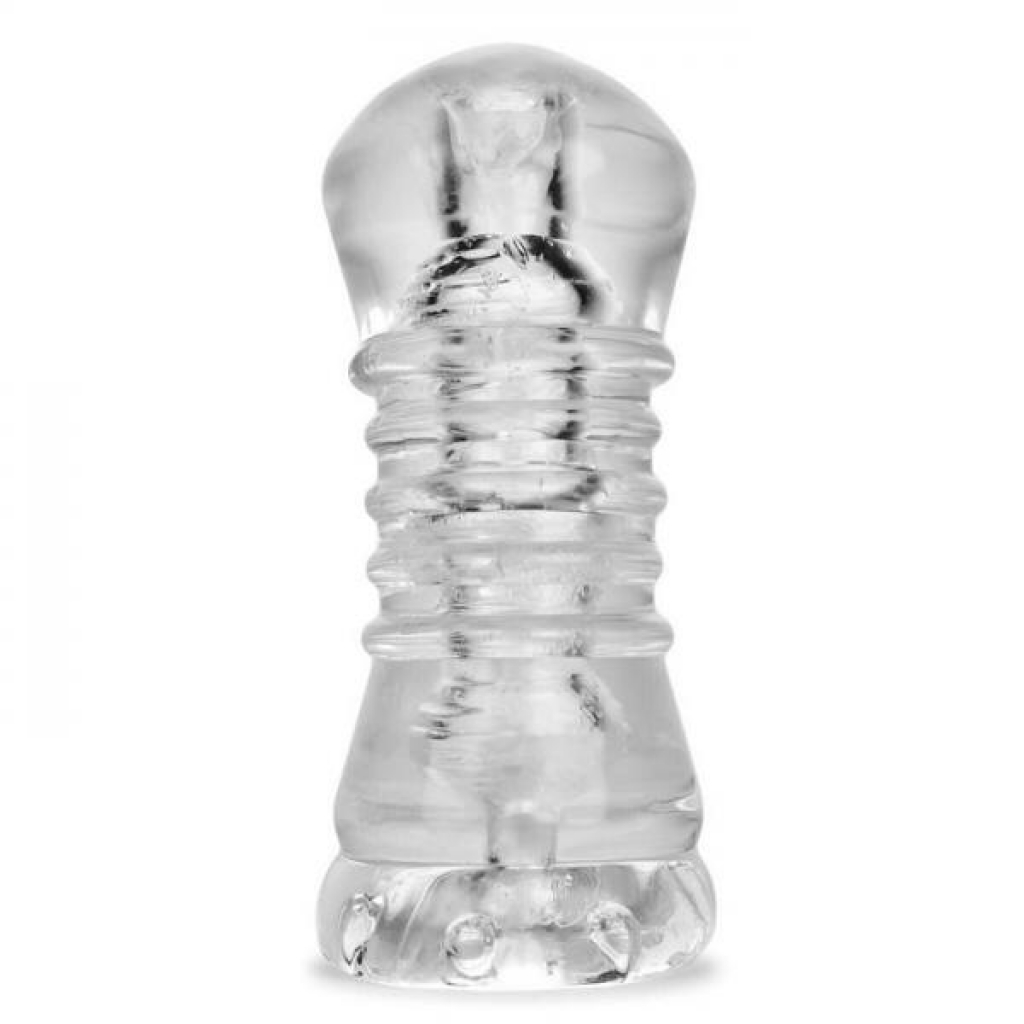 Oxballs Jerk Jack Off Toy Clear – Pleasure Unleashed