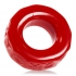 Oxballs Sprocket Penisring - Elastic TPR - Red