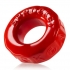 Oxballs Sprocket Penisring - Elastic TPR - Red