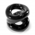 Z Balls Z-Shaped Ballstretcher Penisring - Black