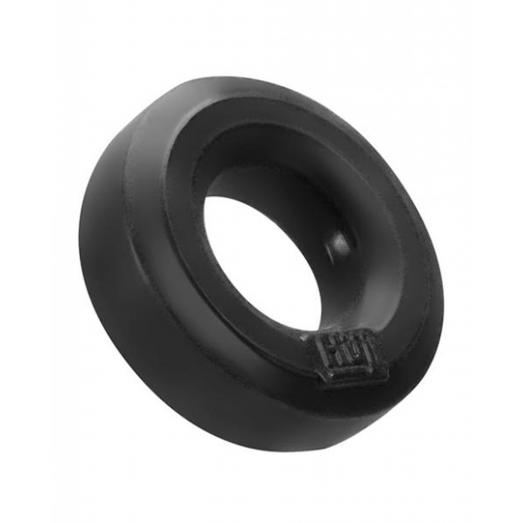 Hunkyjunk HUJ C-Ring - Tar Black Penis Ring