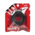 Hunkyjunk HUJ C-Ring - Tar Black Penis Ring