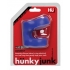 Hunky Junk Connect Penis & Ball Tugger - Blue