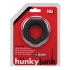 Hunkyjunk Fit Ergo C-Ring - Tar Black