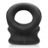 Oxballs Tri Squeeze Penissling Ball Stretcher in Black Ice