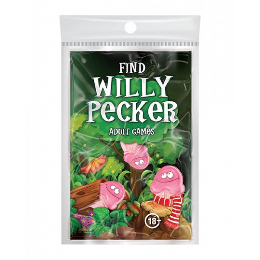 Find Willy Pecker Adult Game Book