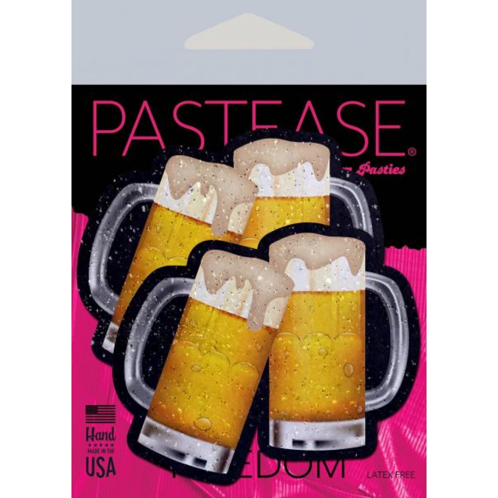 Pastease Clinking Beer Mug - Fun Nipple Pasties