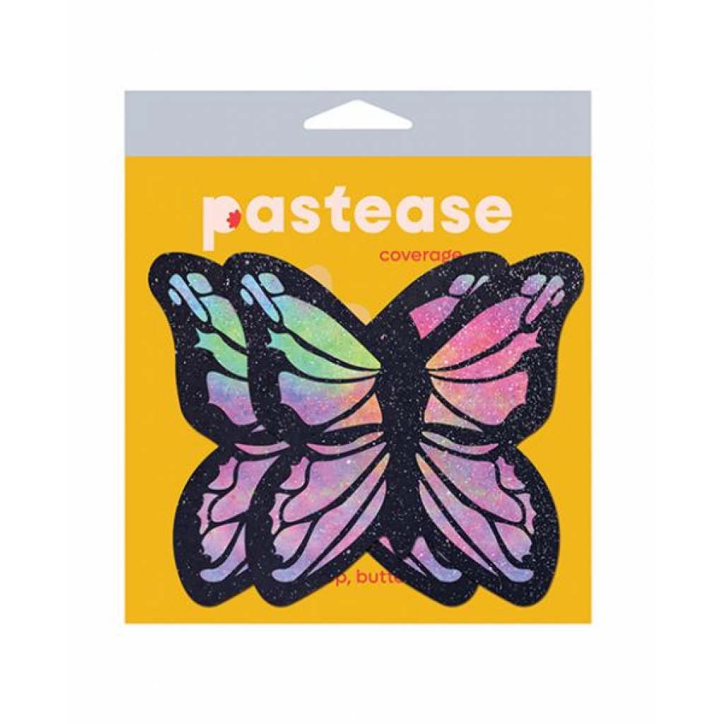 Pastease Butterfly Rainbow Twinkle - Fuller Coverage Pasties