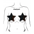 Pastease Star Black Disco Ball - Full Coverage Nipple Pasties