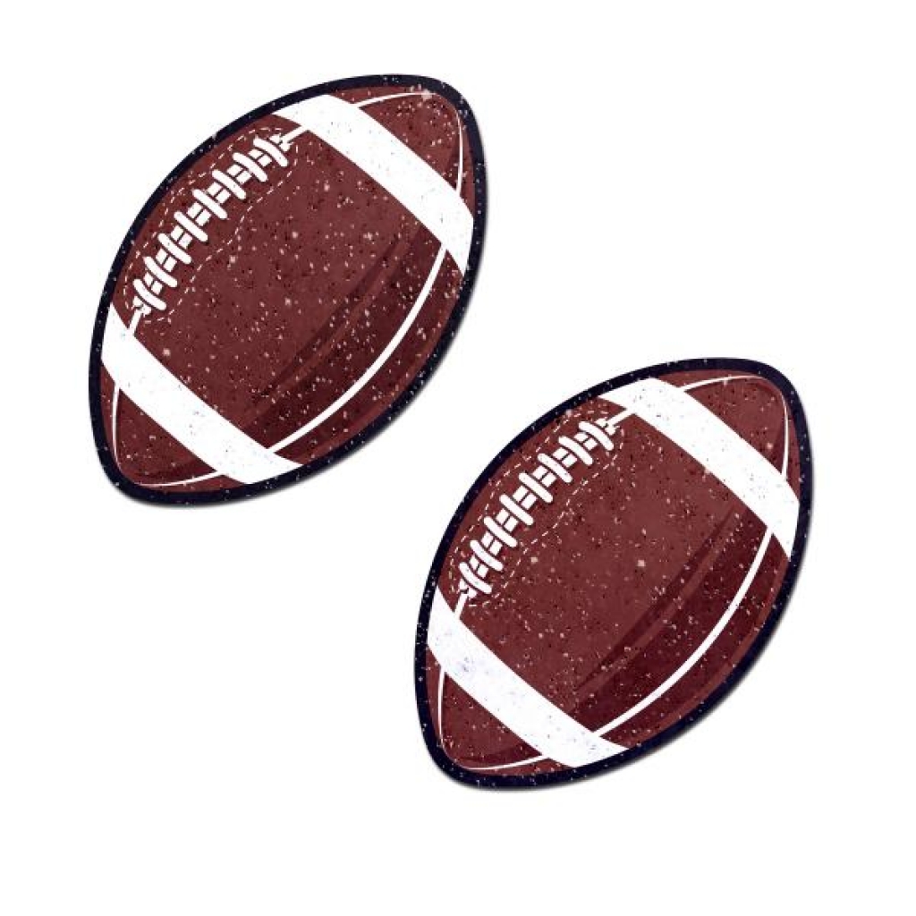 Pastease Sparkly Footballs Nipple Covers