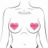 Pastease Love Dirty Heart Pink Nipple Pasties