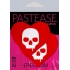 Pastease Sullen Skull Red Hearts - Nipple Pasties