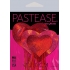 Pastease Red Holographic Heart with Tassel Fringe