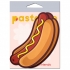 Pastease Hotdog Nipple Covers with Mustard