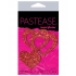 Pastease Glitter Peek A Boob Hearts Pasties Red