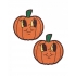 Pastease Jack O Lantern Cutie Pie Nipple Pasties - Holiday Charm