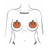 Pastease Jack O Lantern Cutie Pie Nipple Pasties - Holiday Charm