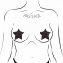 Pastease Sparkle Black Stars Pasties