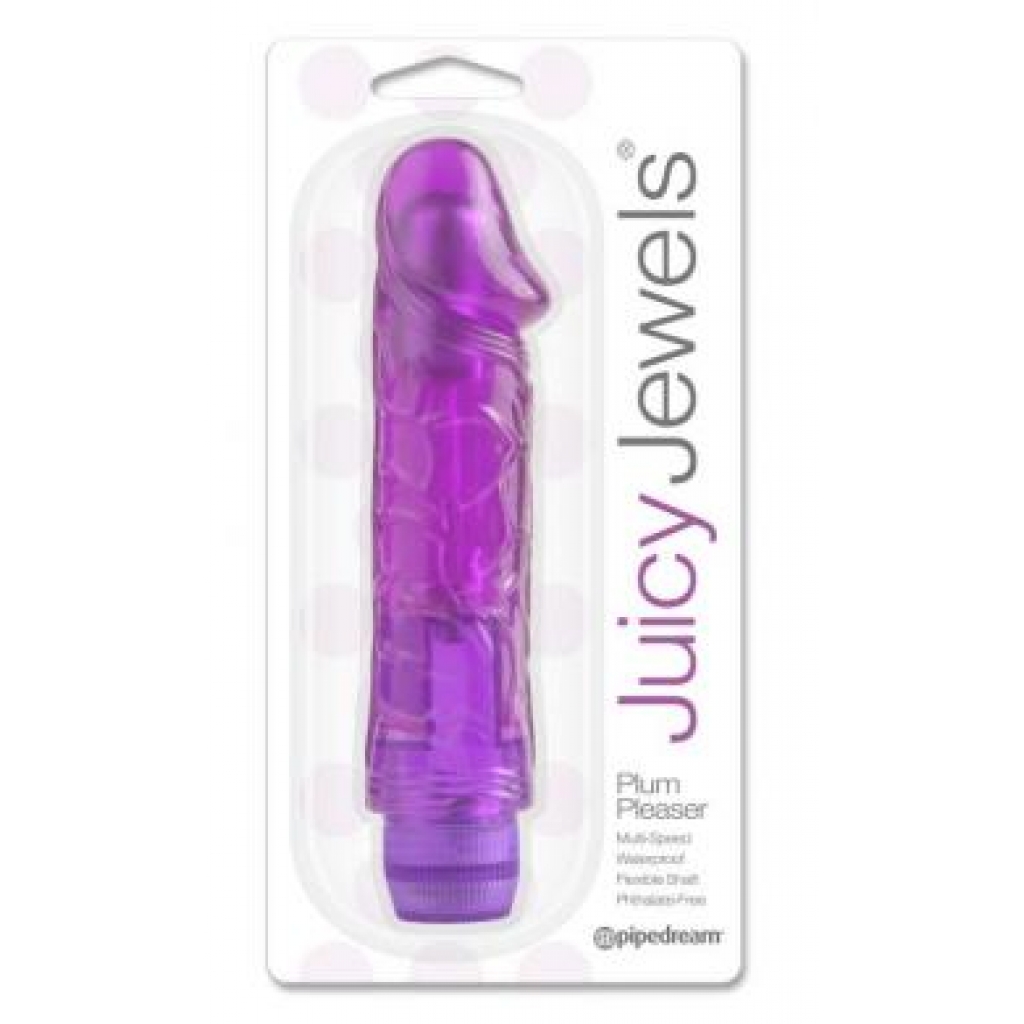 Juicy Jewels Plum Pleaser - The Soft and Sensational Vibrator