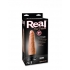 Deluxe 7 Inches Realistic Vibrator - Beige